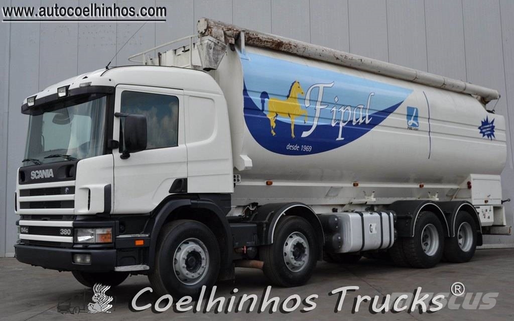 Scania 114 G 380 Camiones para granja y transporte de granos