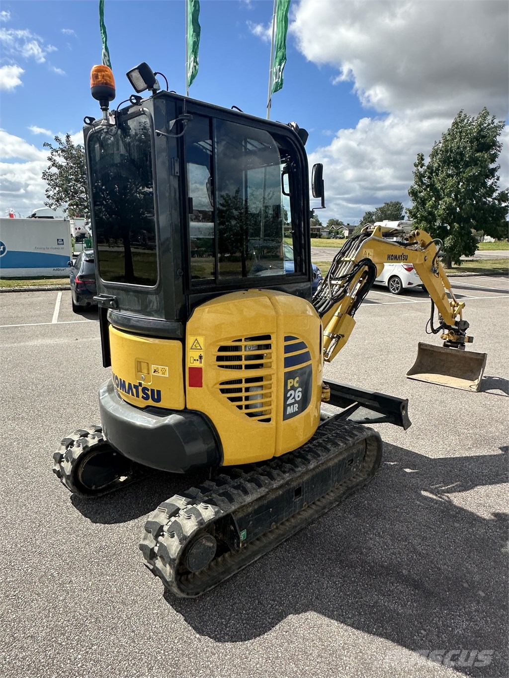 Komatsu PC 26 MR-3 Mini rýpadlá < 7t
