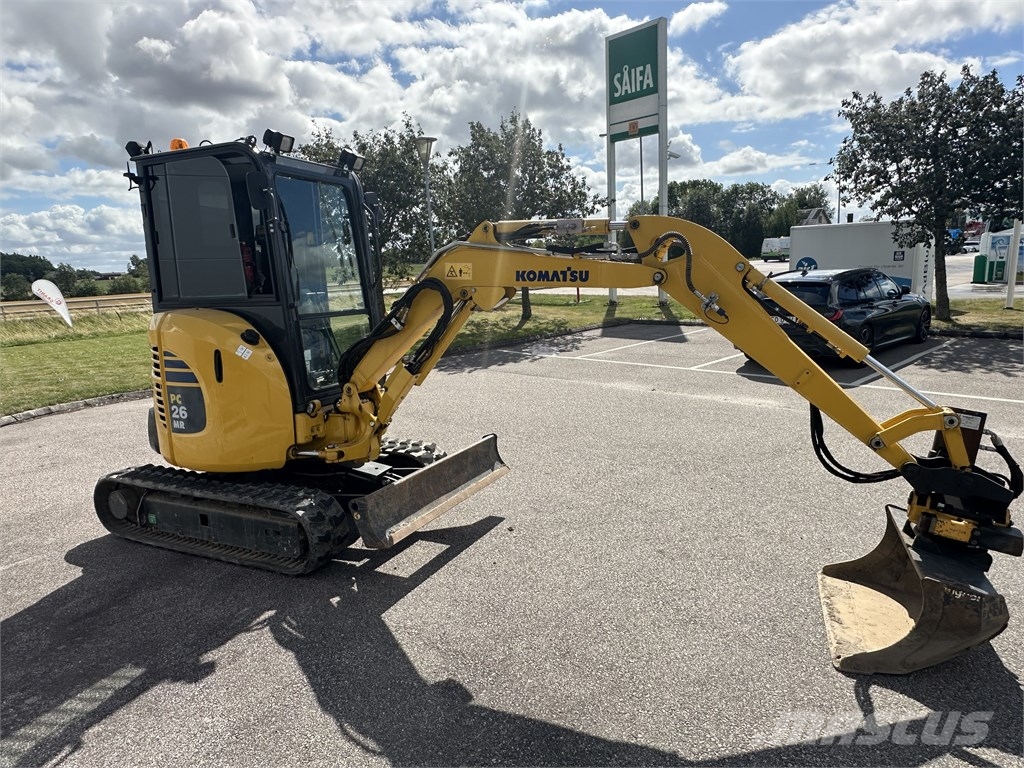 Komatsu PC 26 MR-3 Mini rýpadlá < 7t