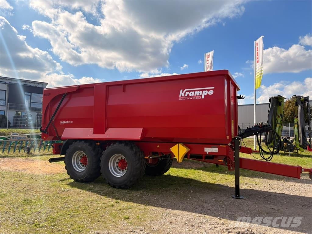 Krampe BB 540 Carrier Muldenkipper Muut maatalouskoneet