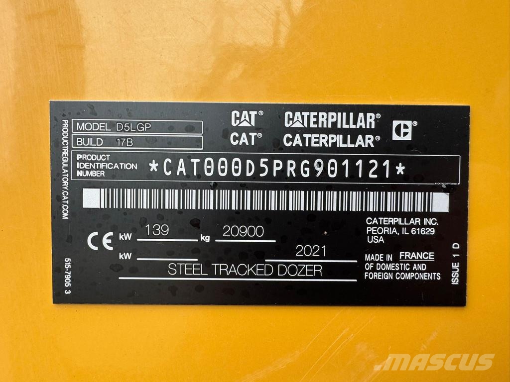 CAT D5 -17A LGP . 履帶推土機