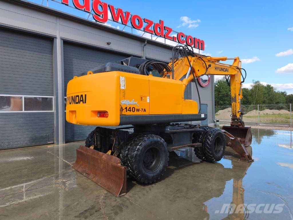 Hyundai Robex 140W-7A Mobilbagger