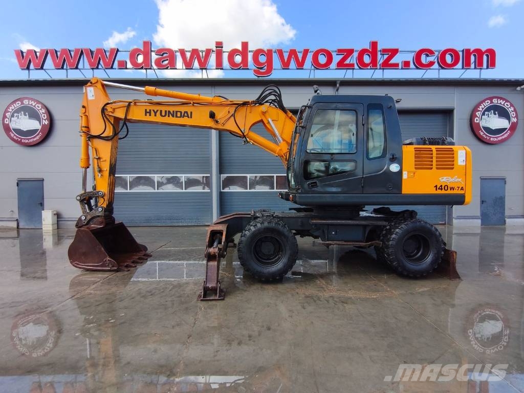 Hyundai Robex 140W-7A Mobilbagger