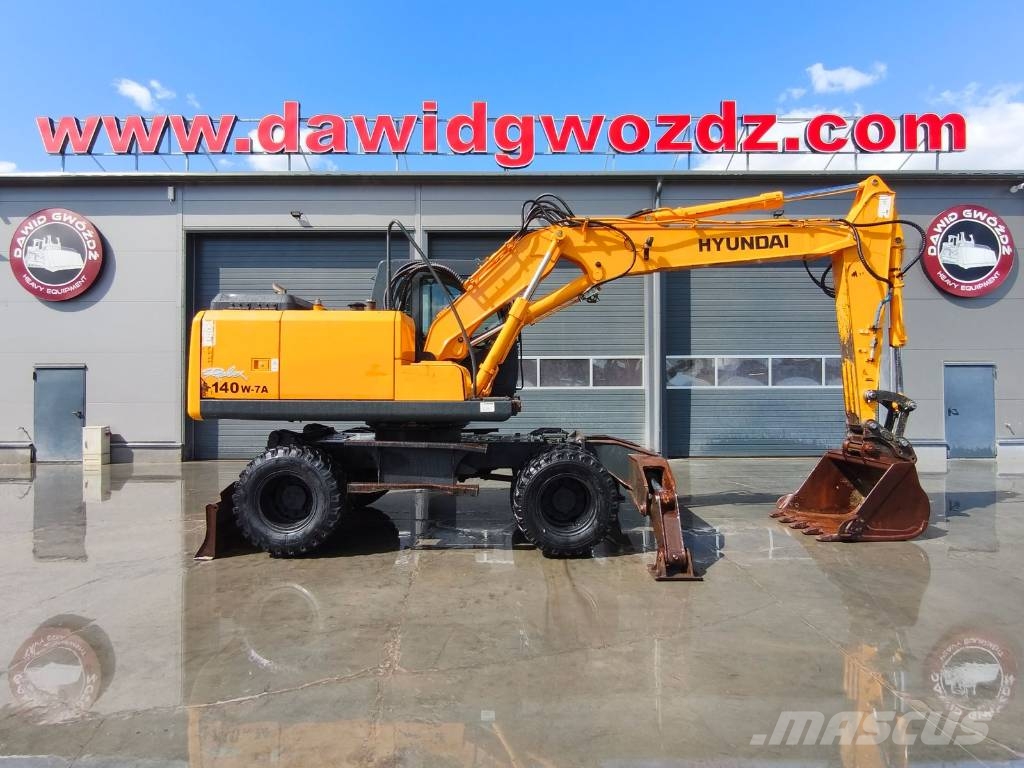 Hyundai Robex 140W-7A Mobilbagger