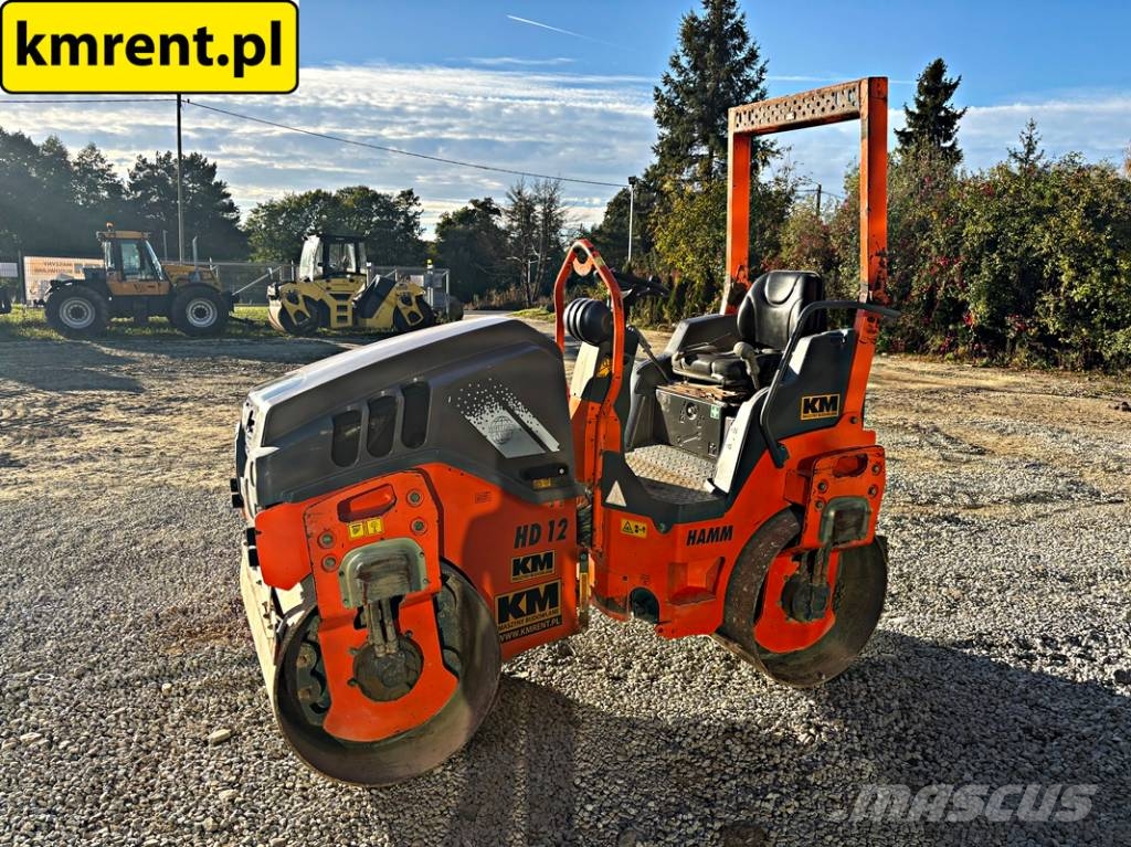 Hamm HD 12 VV WALEC 2010R. MTH: 1525! | Bomag BW 120 AD Twin drum rollers
