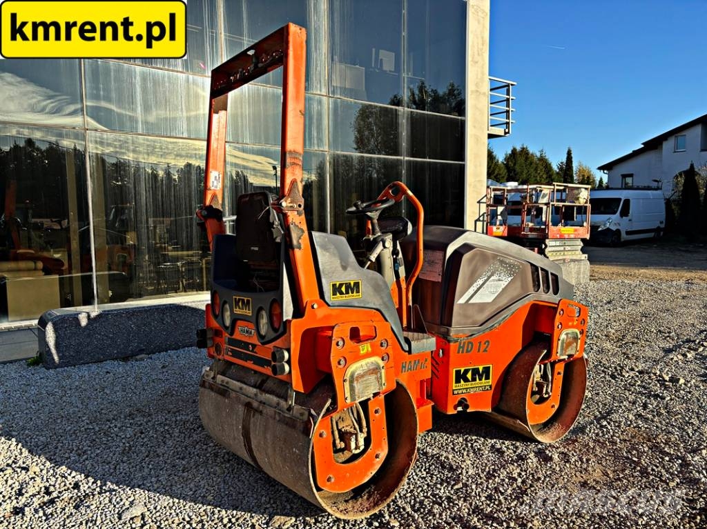 Hamm HD 12 VV WALEC 2010R. MTH: 1525! | Bomag BW 120 AD Twin drum rollers