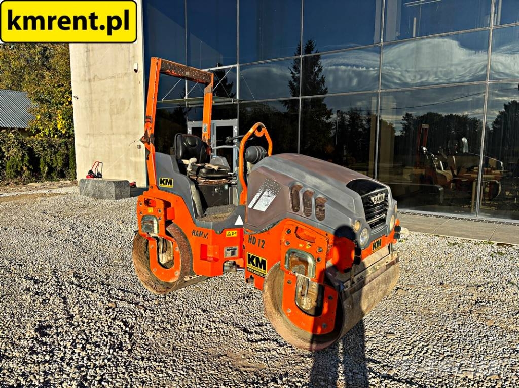 Hamm HD 12 VV WALEC 2010R. MTH: 1525! | Bomag BW 120 AD Twin drum rollers