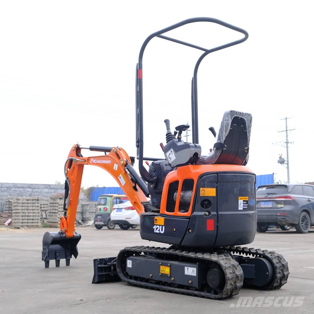 Shanding SD12U Excavator Powerful Engine factory Crawler excavators