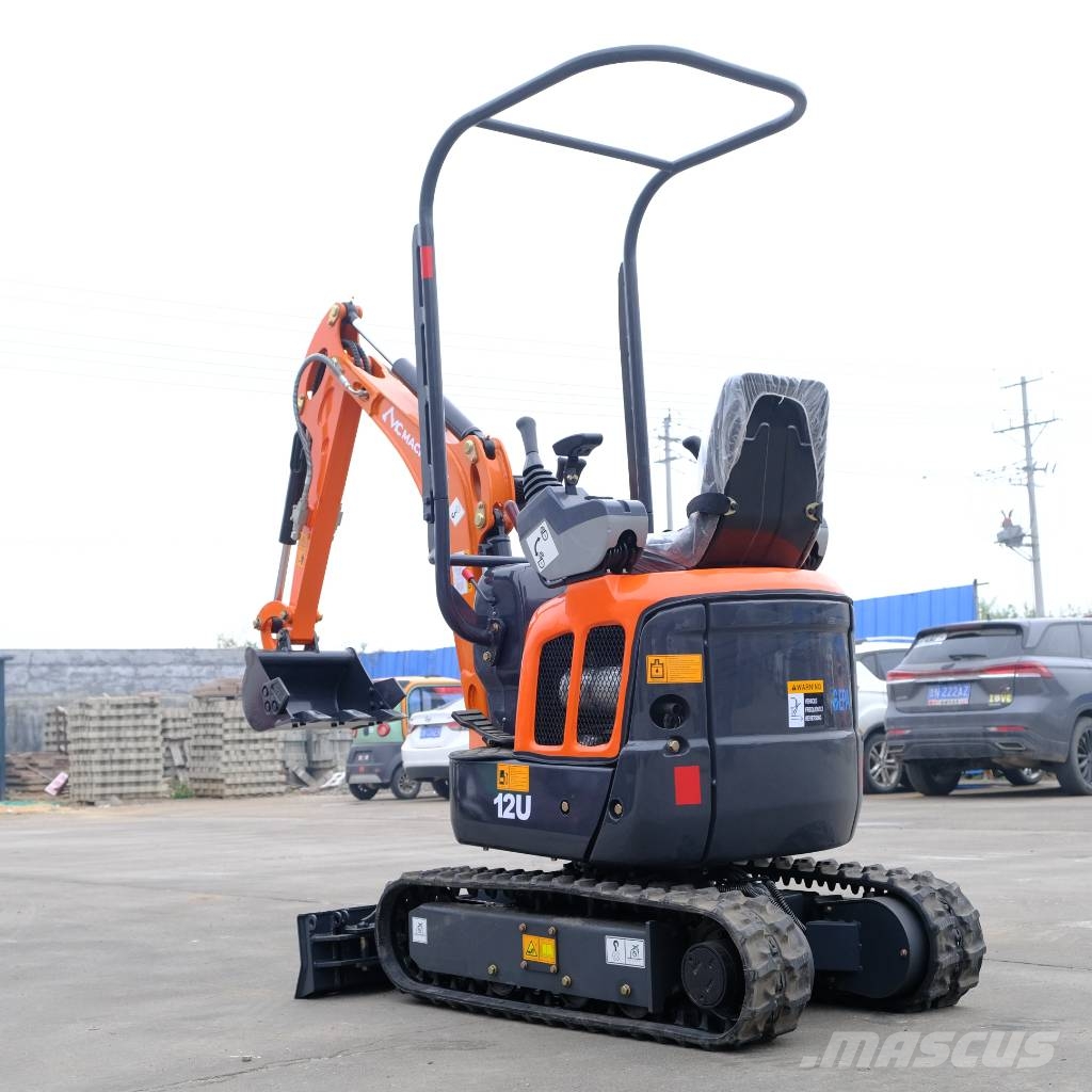 Shanding SD12U Excavator Powerful Engine factory Crawler excavators