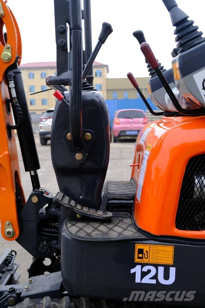 Shanding SD12U Excavator Powerful Engine factory Crawler excavators