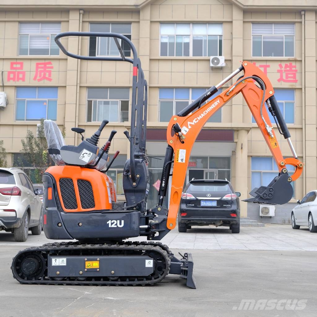 Shanding SD12U Excavator Powerful Engine factory Crawler excavators