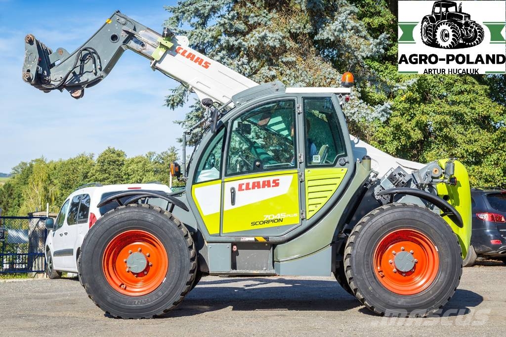 CLAAS SCORPION 7045 PLUS - 2013 ROK - ŁYŻKA - WIDŁY Teleskopické nakladače pro zemědělství