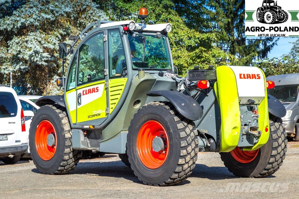 CLAAS SCORPION 7045 PLUS - 2013 ROK - ŁYŻKA - WIDŁY Teleskopické nakladače pro zemědělství