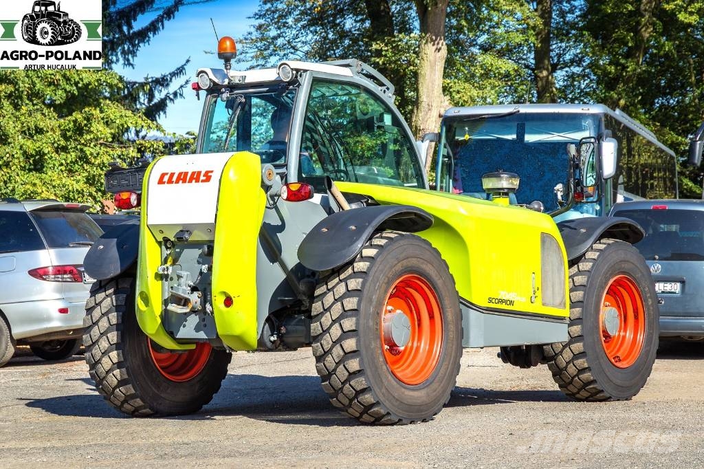 CLAAS SCORPION 7045 PLUS - 2013 ROK - ŁYŻKA - WIDŁY Teleskopické nakladače pro zemědělství