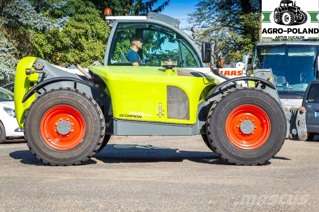 CLAAS SCORPION 7045 PLUS - 2013 ROK - ŁYŻKA - WIDŁY Teleskopické nakladače pro zemědělství