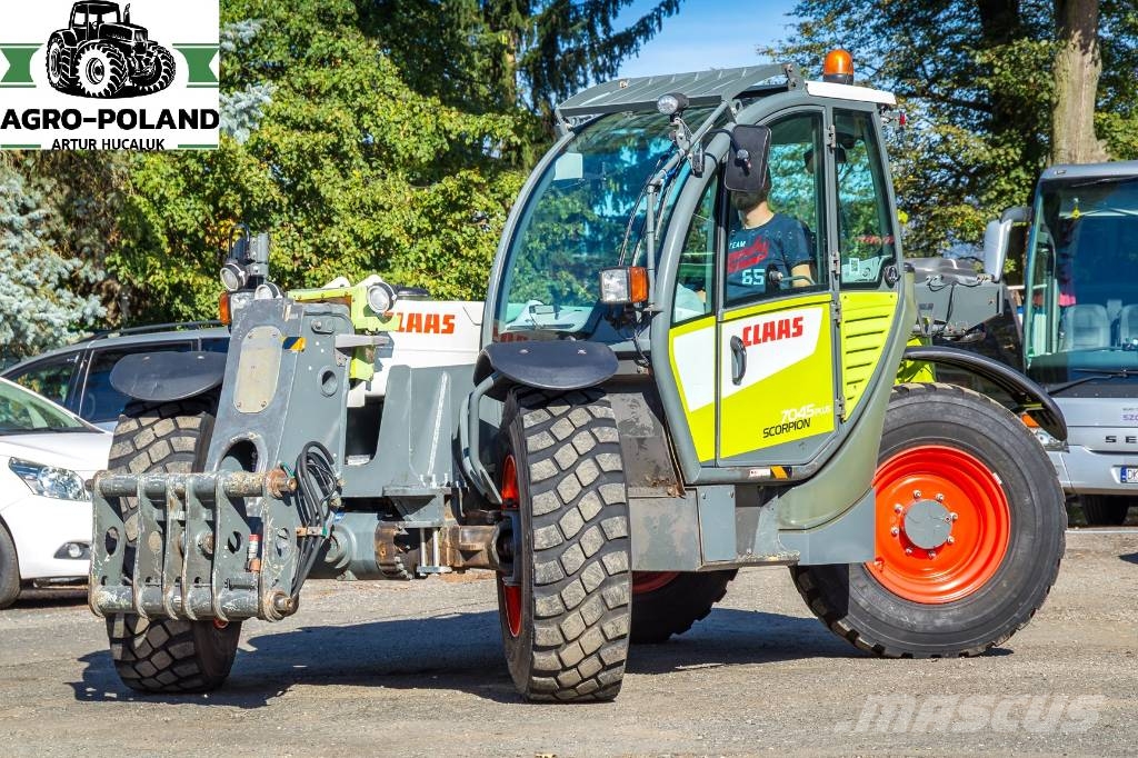 CLAAS SCORPION 7045 PLUS - 2013 ROK - ŁYŻKA - WIDŁY Teleskopické nakladače pro zemědělství