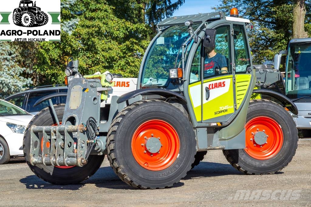 CLAAS SCORPION 7045 PLUS - 2013 ROK - ŁYŻKA - WIDŁY Teleskopické nakladače pro zemědělství