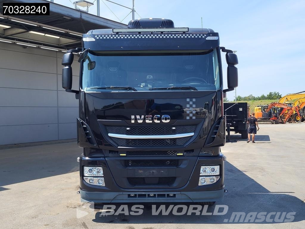 Iveco X-Way 570 X-Way 6X2 Fassi F215 Crane Lift+Steering شاحنات مسطحة/مفصلية الجوانب