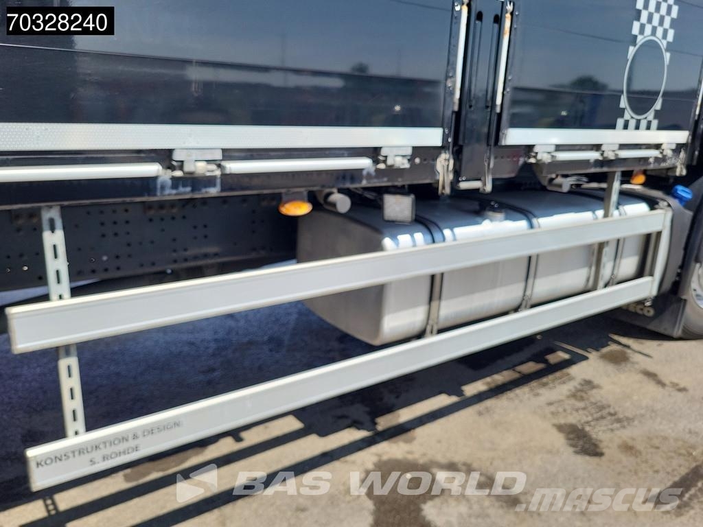 Iveco X-Way 570 X-Way 6X2 Fassi F215 Crane Lift+Steering شاحنات مسطحة/مفصلية الجوانب
