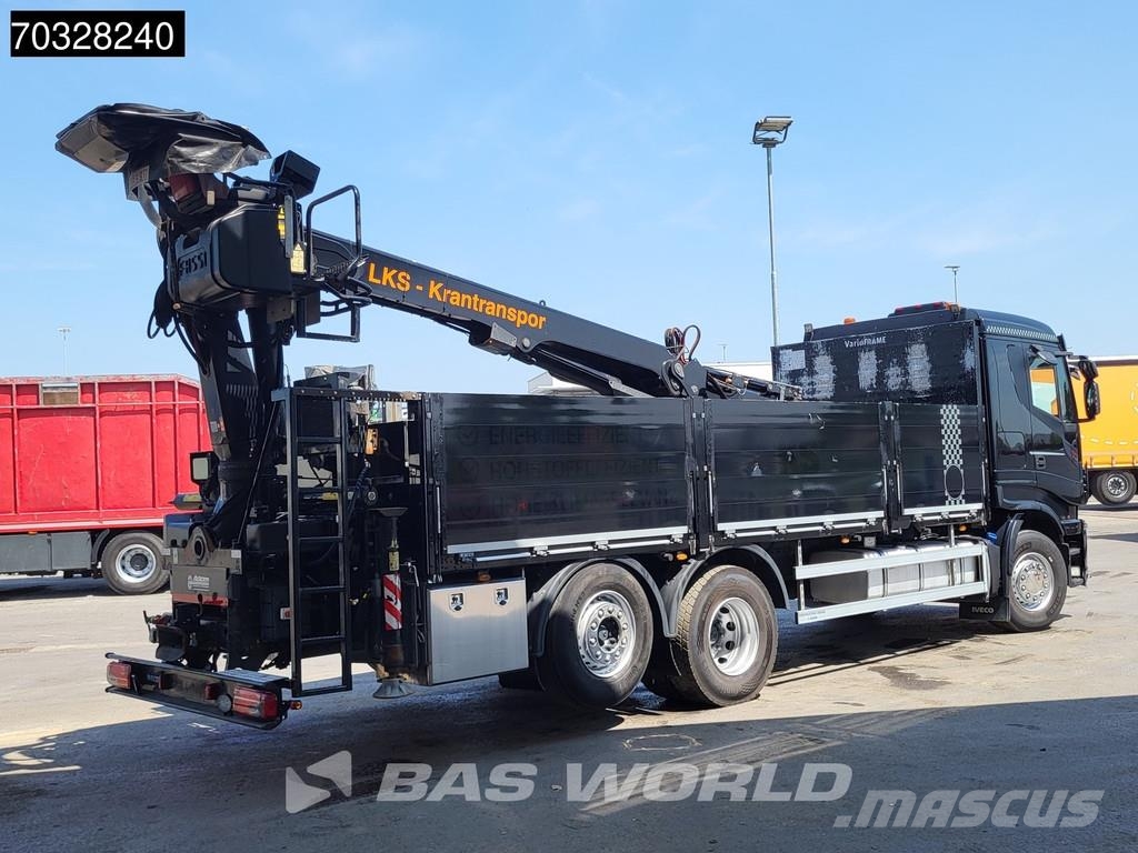 Iveco X-Way 570 X-Way 6X2 Fassi F215 Crane Lift+Steering Lava-kuorma-autot