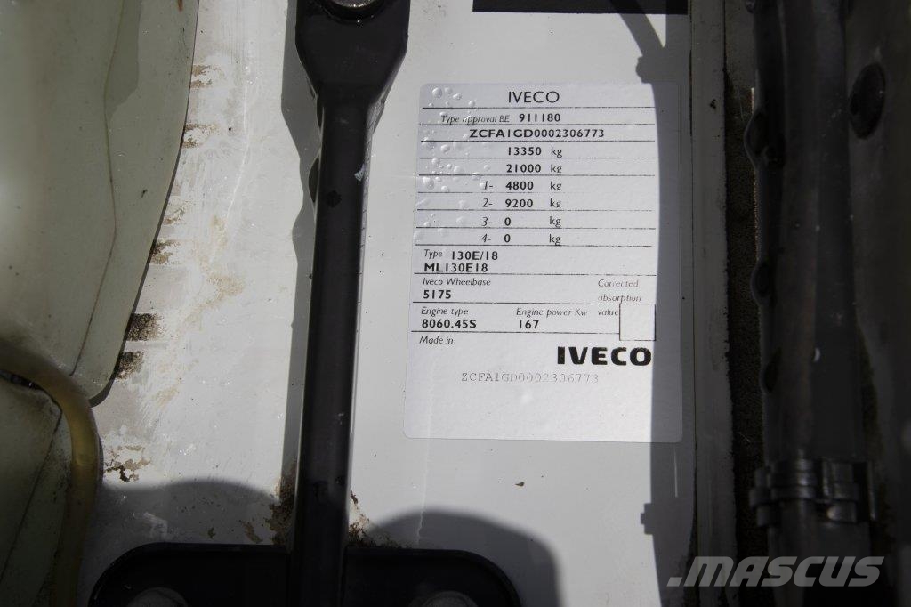 Iveco EUROCARGO 130E18 Lastväxlare/Krokbilar