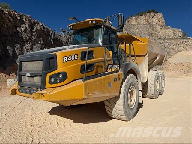 Bell B 40 E Midjestyrd dumper