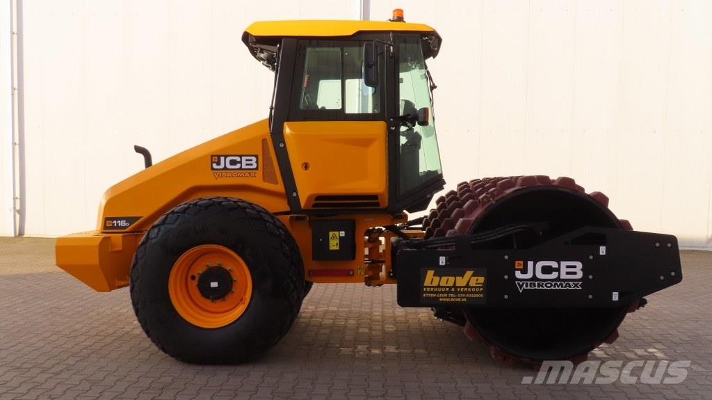 JCB VM116 PD Οδοστρωτήρες μονού κυλίνδρου