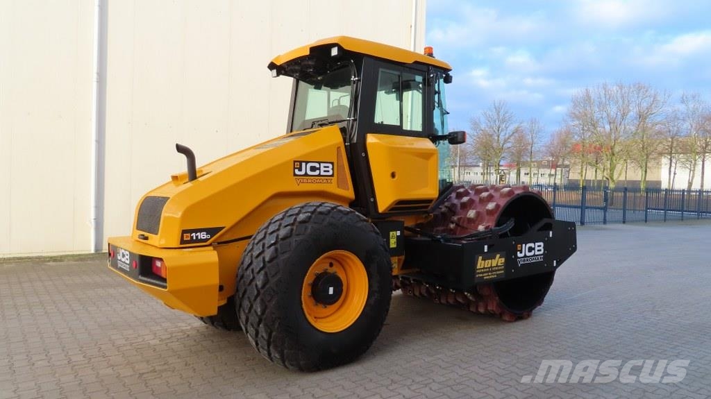 JCB VM116 PD Οδοστρωτήρες μονού κυλίνδρου