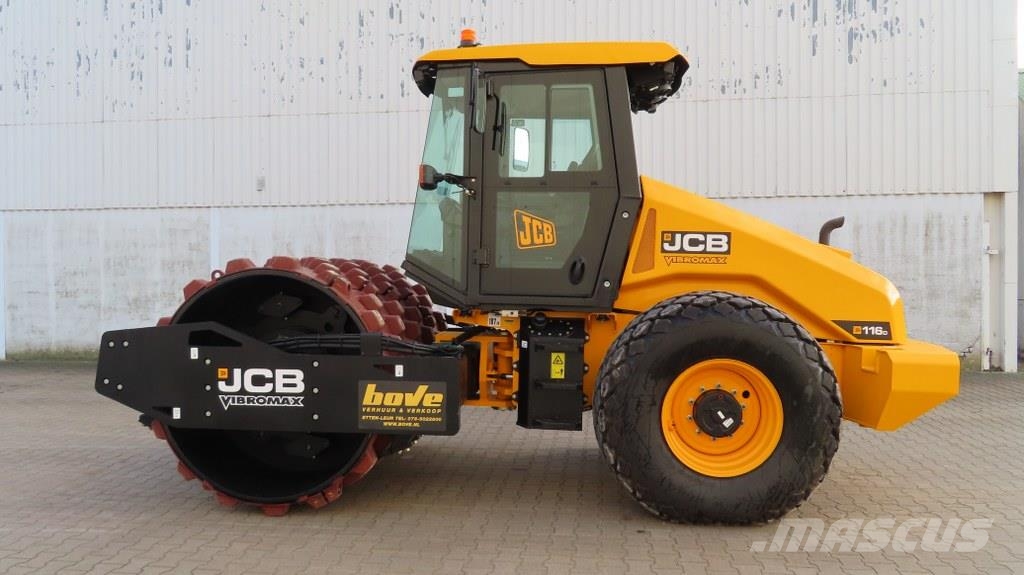 JCB VM116 PD Οδοστρωτήρες μονού κυλίνδρου