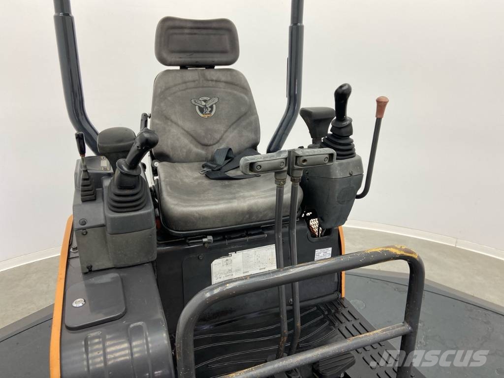 CASE CX 17 C + 4 godets + BRH + Remorque gourdon VPr 25 Mini excavators < 7t (Mini diggers)