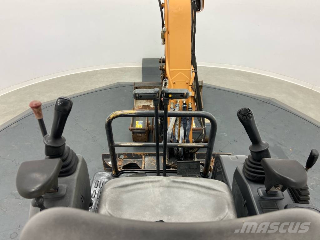 CASE CX 17 C + 4 godets + BRH + Remorque gourdon VPr 25 Mini excavators < 7t (Mini diggers)