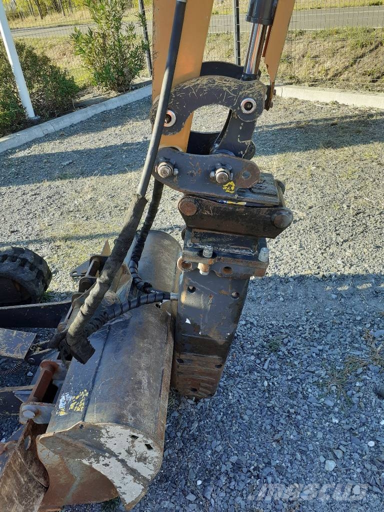CASE CX 17 C + 4 godets + BRH + Remorque gourdon VPr 25 Mini excavators < 7t (Mini diggers)