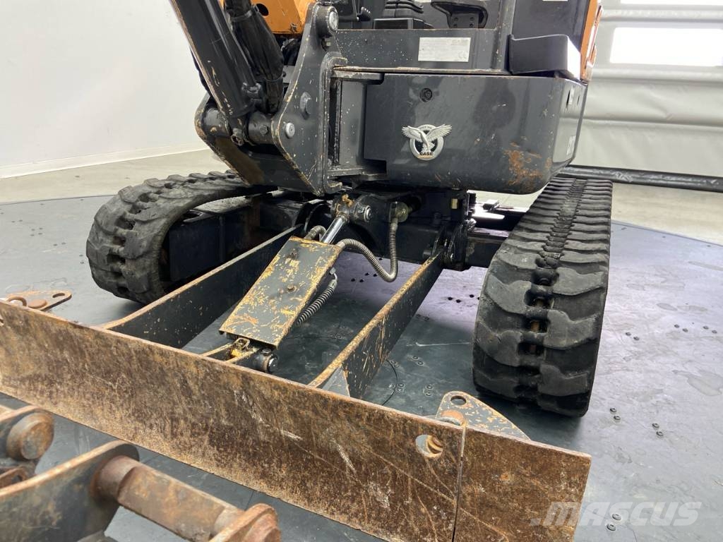 CASE CX 17 C + 4 godets + BRH + Remorque gourdon VPr 25 Mini excavators < 7t (Mini diggers)