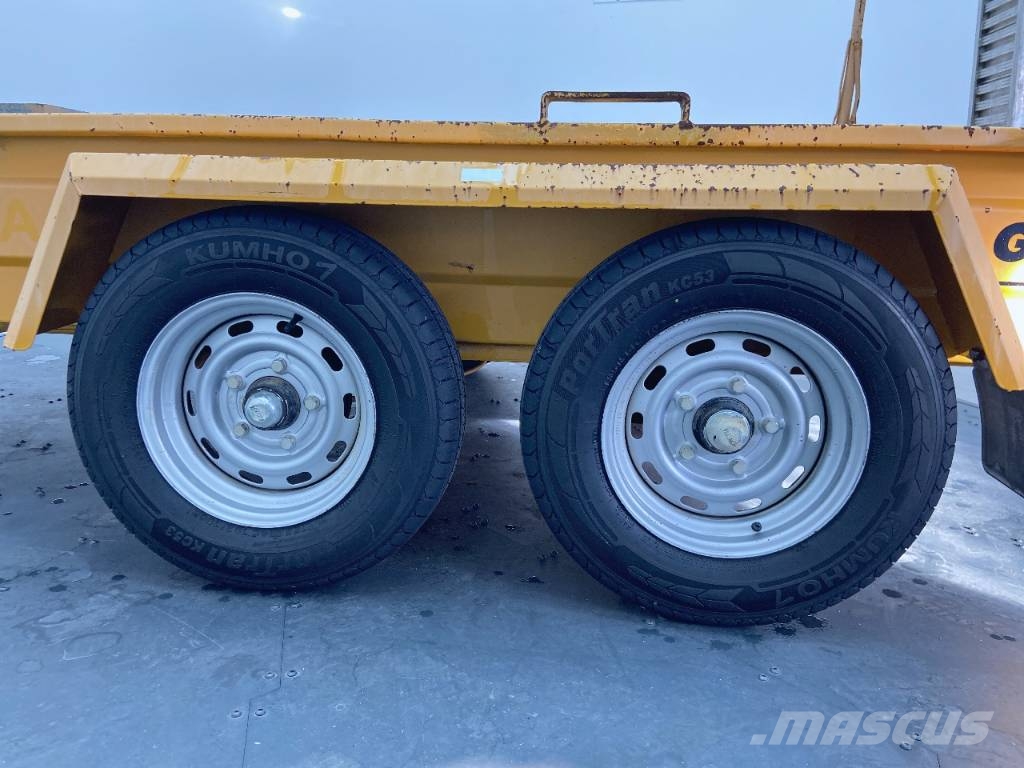 CASE CX 17 C + 4 godets + BRH + Remorque gourdon VPr 25 Mini excavators < 7t (Mini diggers)