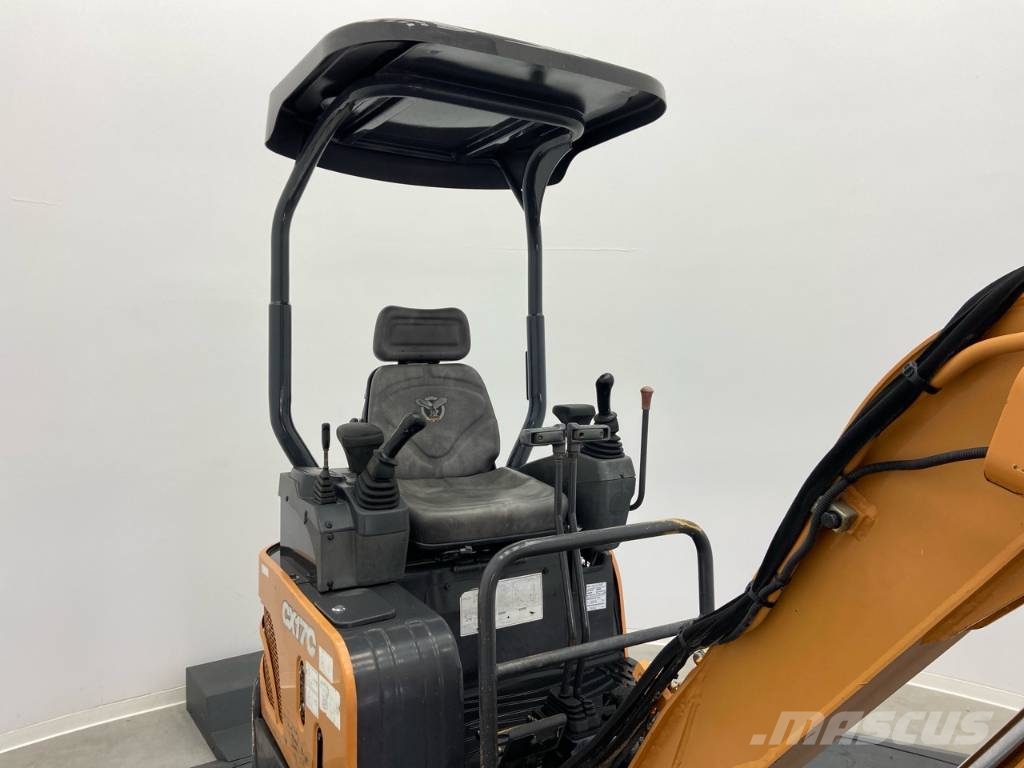 CASE CX 17 C + 4 godets + BRH + Remorque gourdon VPr 25 Mini excavators < 7t (Mini diggers)