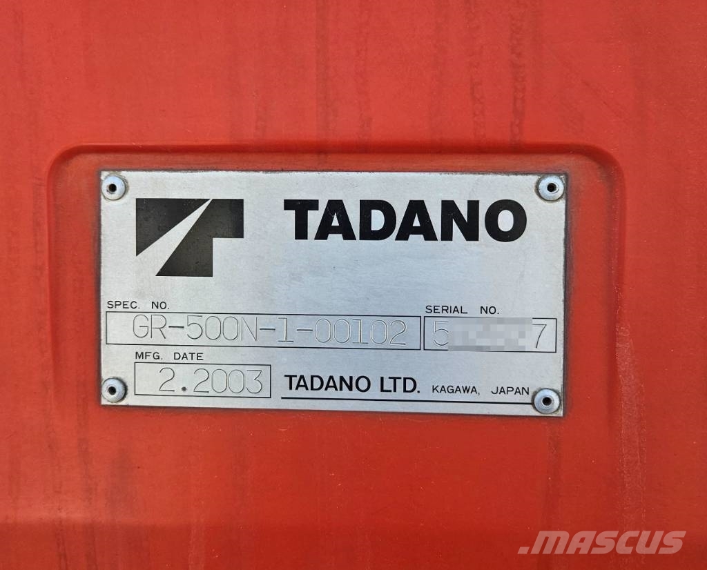 Tadano GR-500N-1(CREVO500) Autodizalice