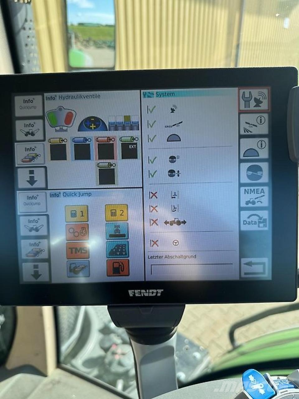 Fendt 828 Vario S4 Profi Plus mit FH+FZW Τρακτέρ