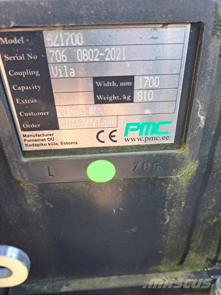 PMC Zoom 1700-2600 Papildaprīkojums mini traktoriem