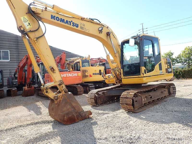 PC PC120‑8 حفارات زحافة