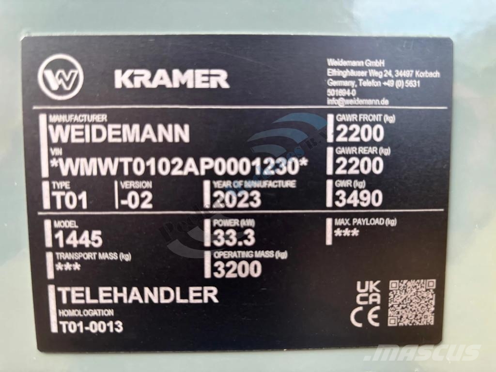 Kramer 1445 Telescopic handlers