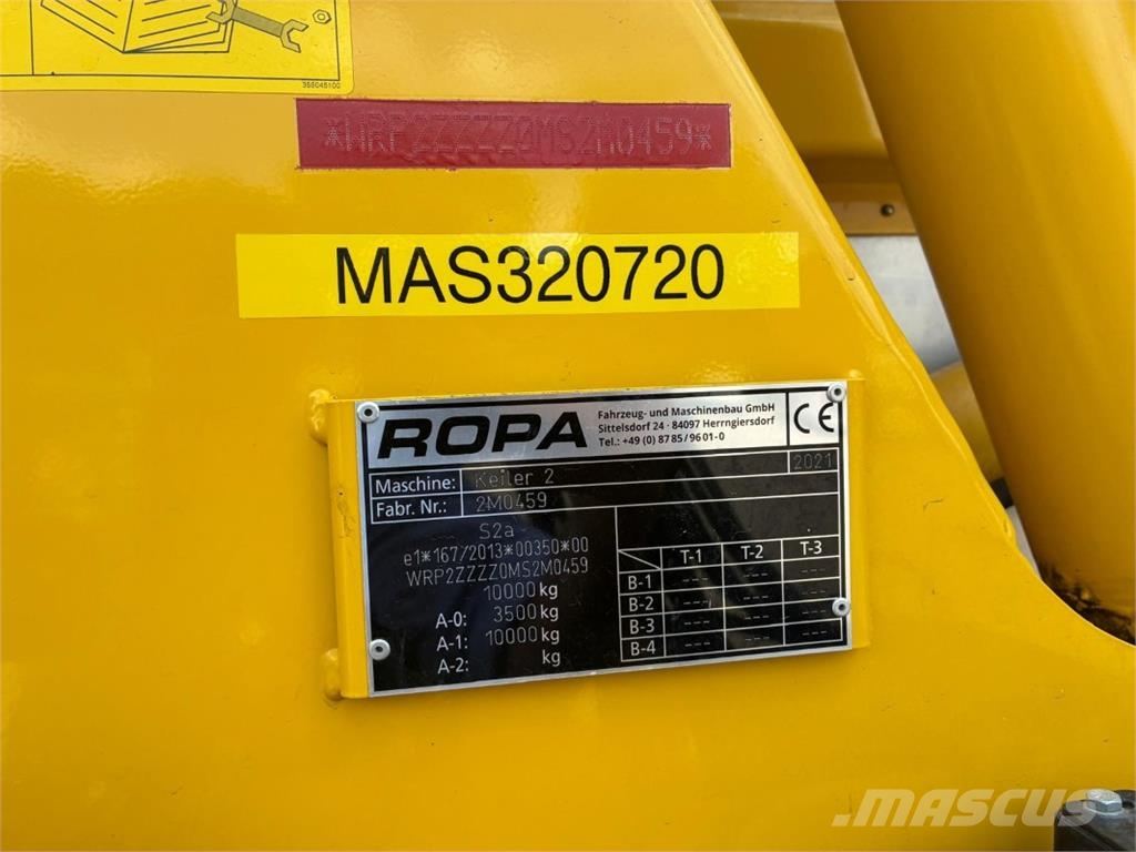 Ropa Keiler 2 Sīpolu novākšanas kombaini