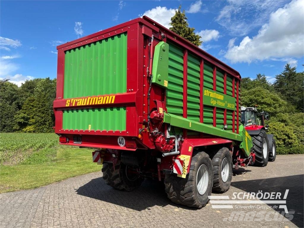 Strautmann GIGA VITESSE CFS 3602 DO Kendi yükler römorklar