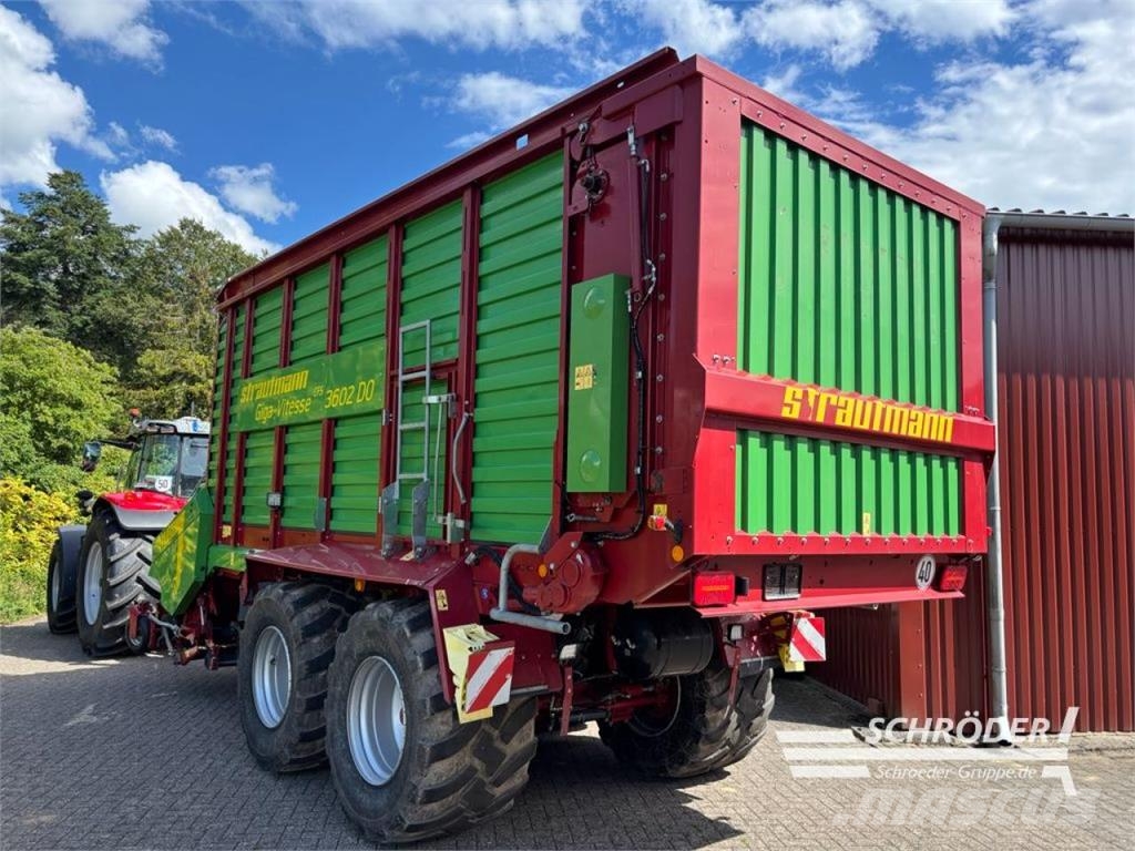Strautmann GIGA VITESSE CFS 3602 DO Kendi yükler römorklar
