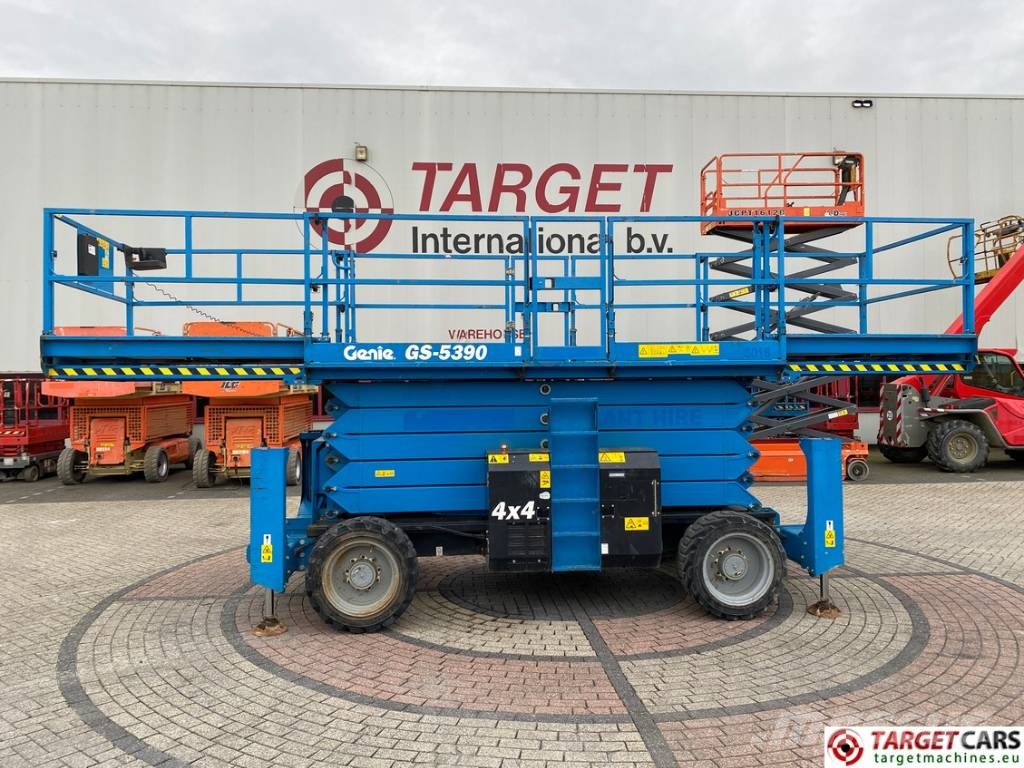 Genie GS-5390RT Diesel 4x4 Scissor Work Lift 1815cm Saxlifte
