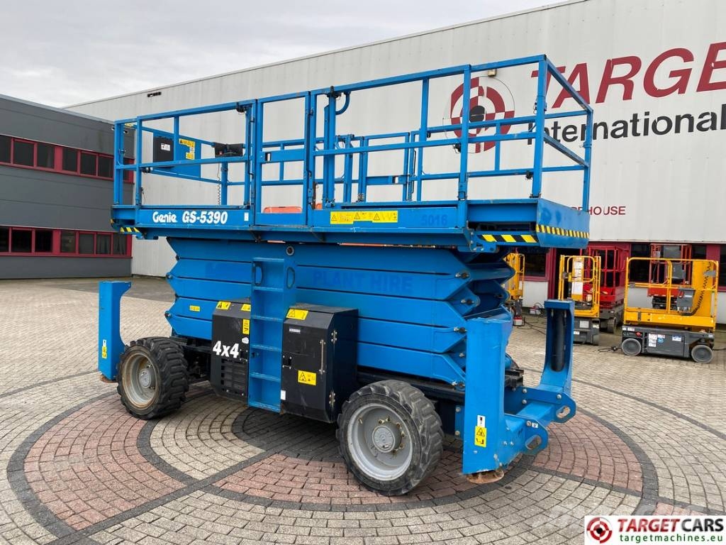 Genie GS-5390RT Diesel 4x4 Scissor Work Lift 1815cm Saxlifte