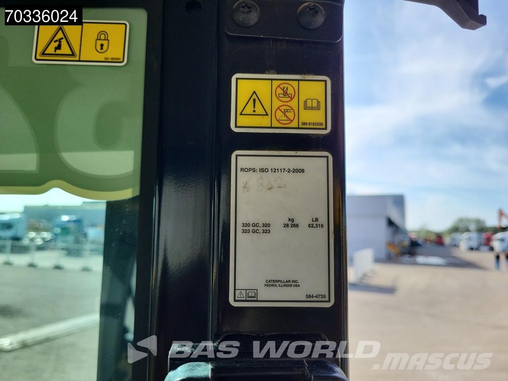 CAT 320 320-07 Rupsgraafmachines