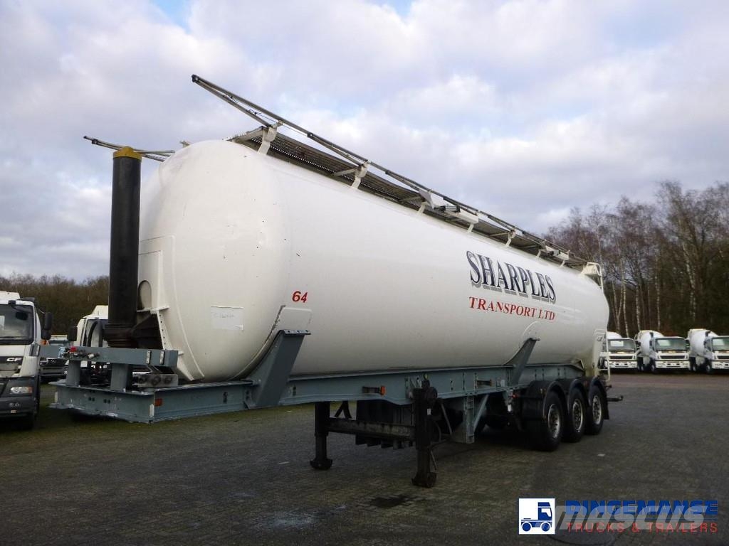 Cobo Powder tank alu 58 m3 (tipping) Tanker yari çekiciler