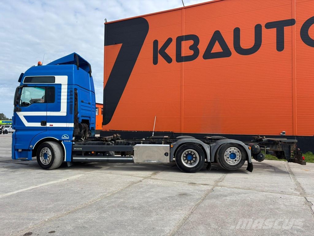 MAN TGX 26.480 6x2*4 INTARDER / CHASSIS L=7897 mm Container Frame trucks
