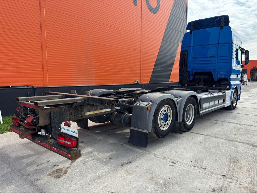 MAN TGX 26.480 6x2*4 INTARDER / CHASSIS L=7897 mm Container Frame trucks