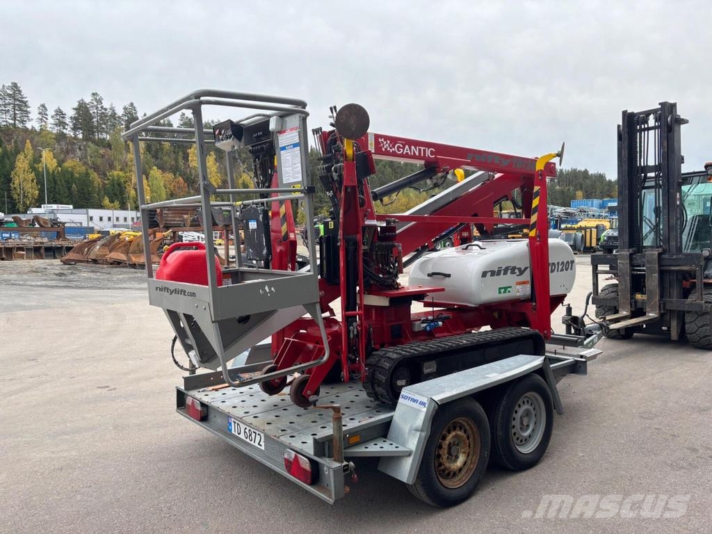 Niftylift TD 120 TDAC + Trailer Knikarmhoogwerkers